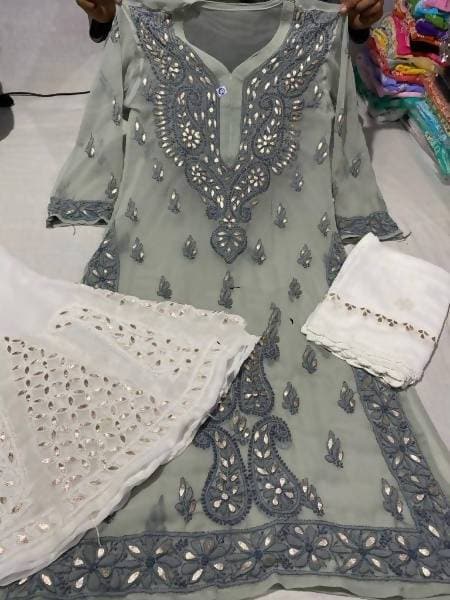 Arfa Fashion House New Collection Of Chikankari Gota Patti Lovers | Swadesiicart