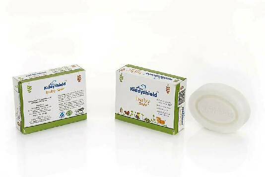 Kiddyshield Baby pH Balanced Soap for New Born & Kids - Swadesiicart