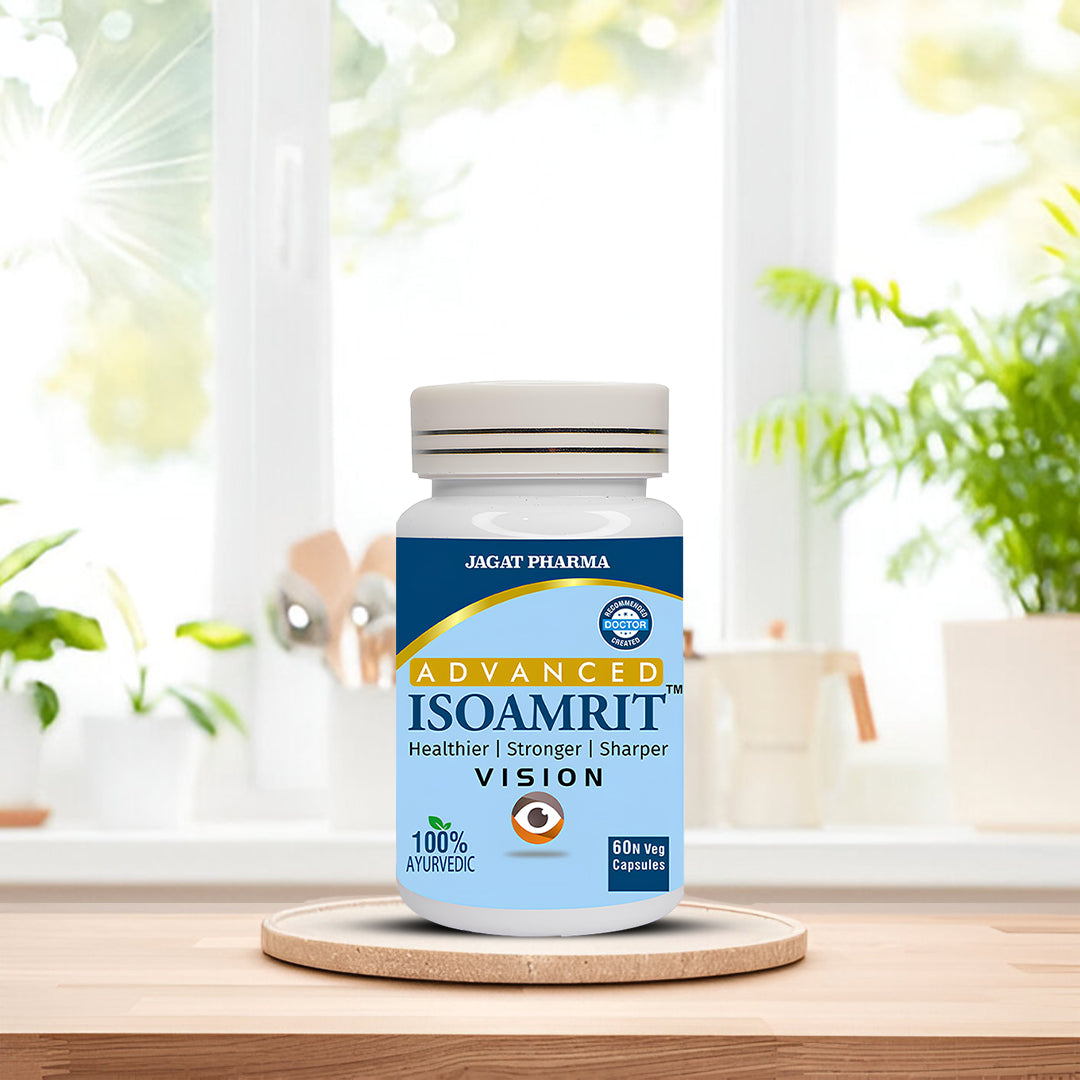 Jagat Pharma ISOAMRIT Eye Care Capsules For Dry Eyes | Swadesiicart