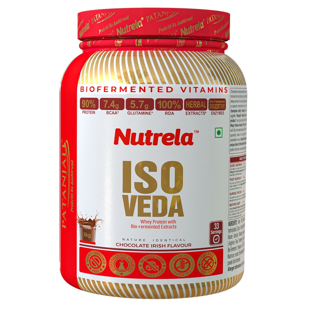 Patanjali Nutrela ISOVEDA Gold Powder - Swadesiicart