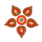 Kundan HandiKrafts Tilak Shaped Rangoli Pink (Baby) - Aahana - The Bliss Store