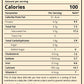 Aadvik Hye Foods Camel Milk Powder Nutrition facts