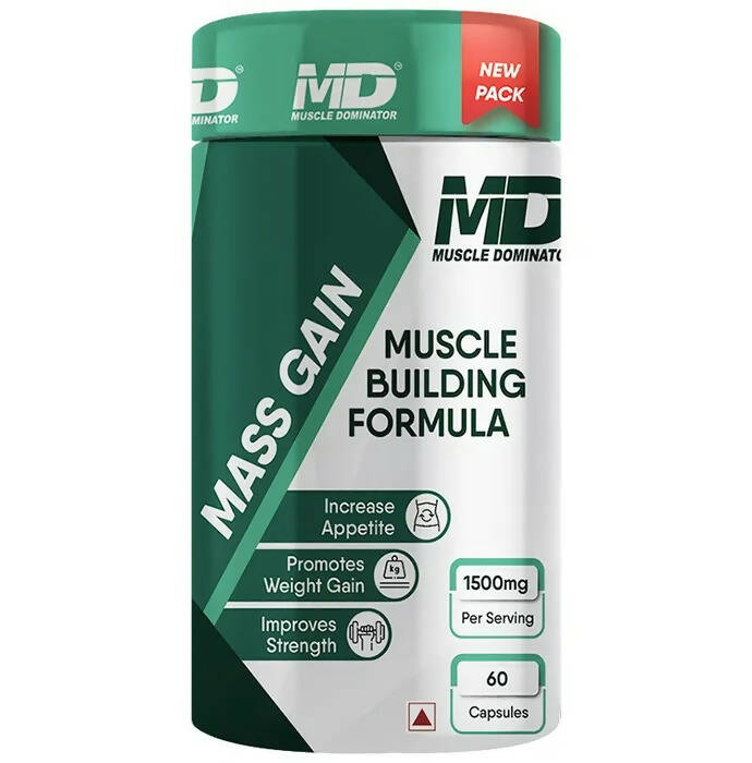 Muscle Dominator Mass Gain Capsules | Swadesiicart