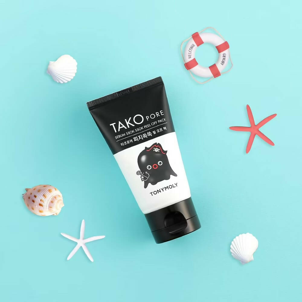 Tonymoly Takopore Sebum Ssok Ssok Peel Off Pack - Korean Skincare | Swadesiicart
