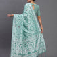 Shree Shyam Fashion Linen Cotton Sea Green Saree