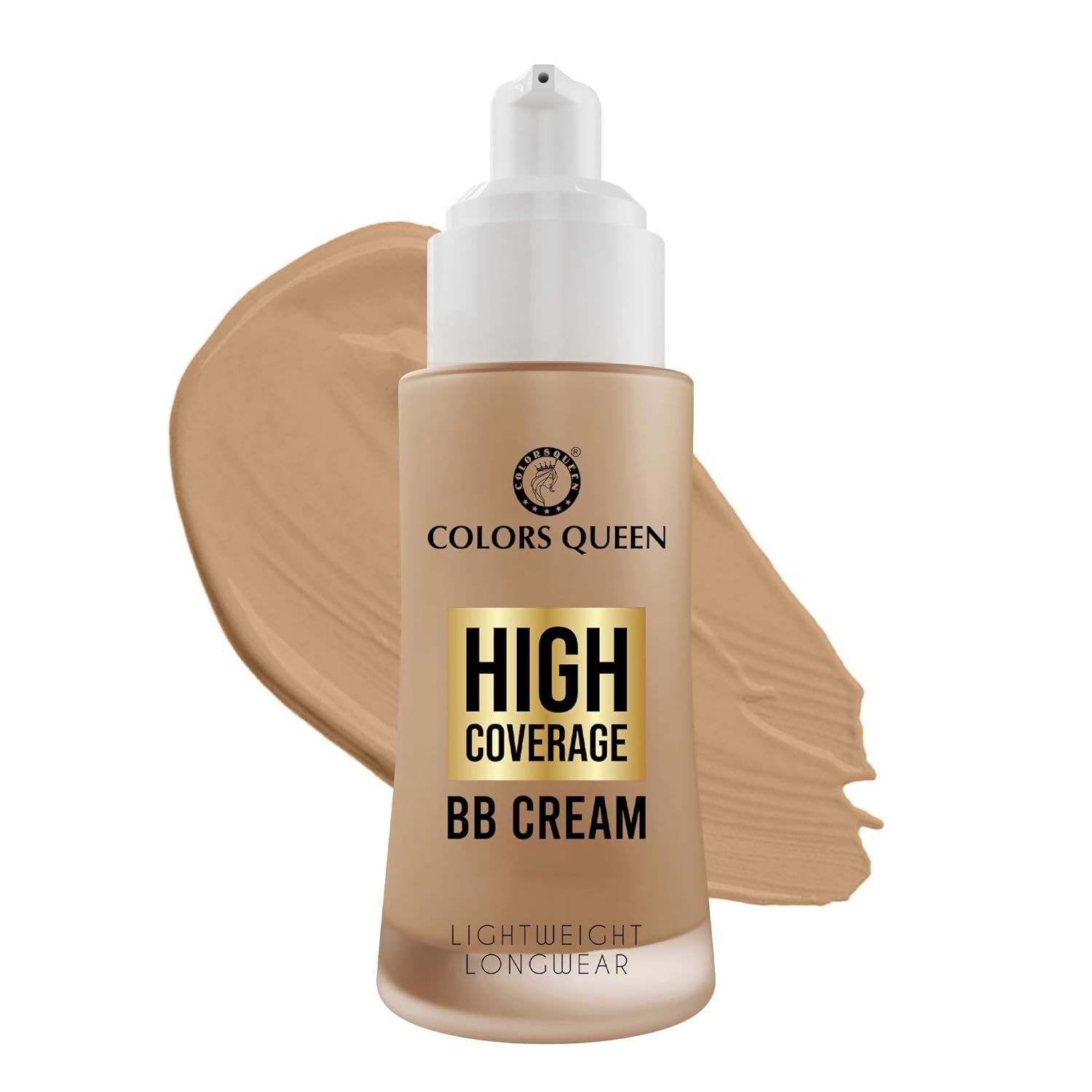 Colors Queen High Coverage BB Cream Foundation - Classic Ivory | Swadesiicart