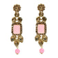 Mominos Fashion Johar Kamal Gold-Polished Brass Finish Kundan/Stone Choker For Women (Baby Pink) | Swadesiicart