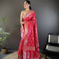 Joban Fashion Pink Meenakari Banarasi Silk Sarees | Swadesiicart