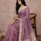 Shree Shyam Fashion Purple Cotton Saree