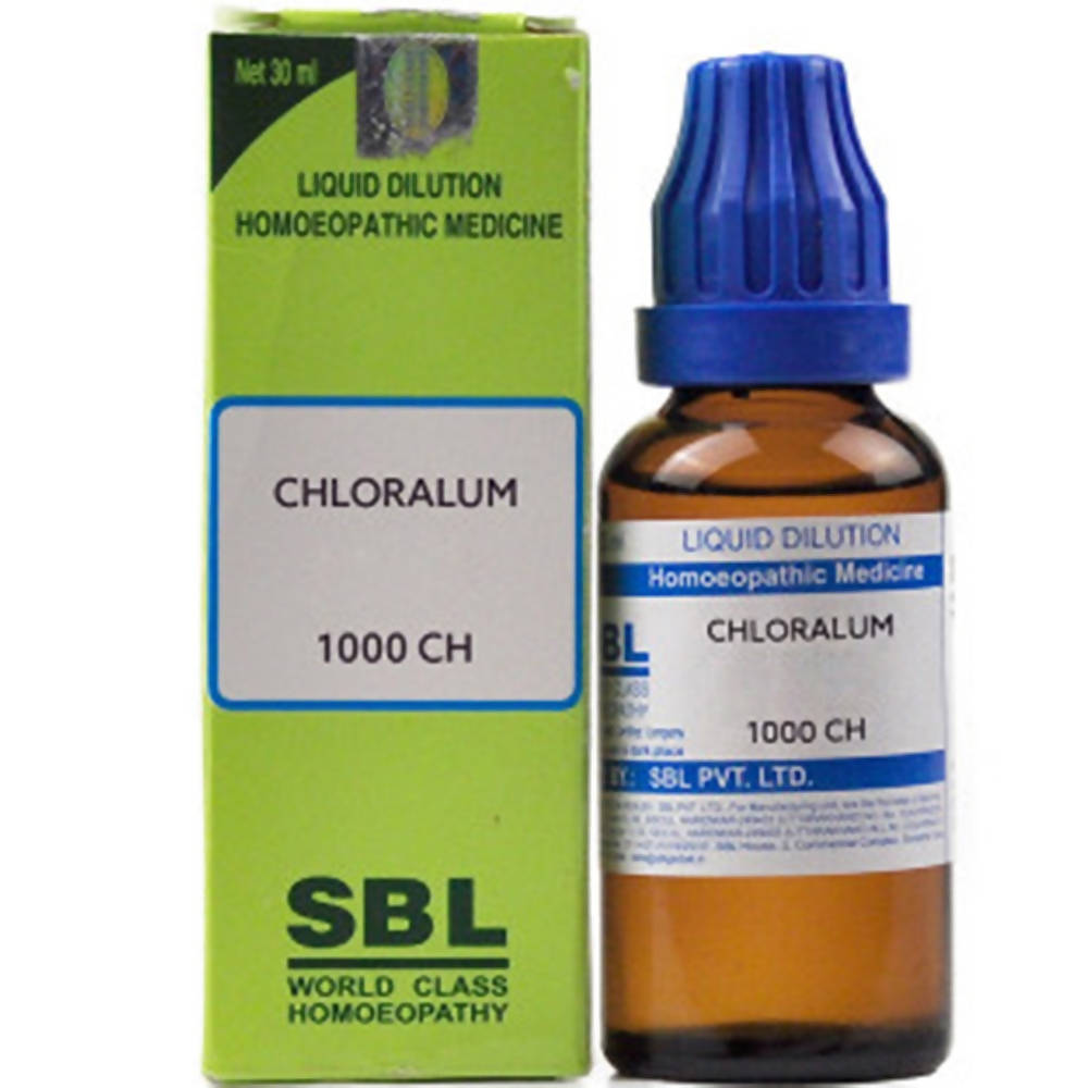 SBL Homeopathy Chloralum Dilution - Limited Time Offer - Swadesiicart