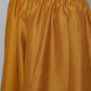 Janasya Women's Mustard Poly Muslin Embroidered Kurta With Palazzo And Dupatta | Swadesiicart