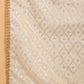 Janasya Women's Gold Poly Chanderi Embellished Kurta With Pant And Dupatta | Swadesiicart
