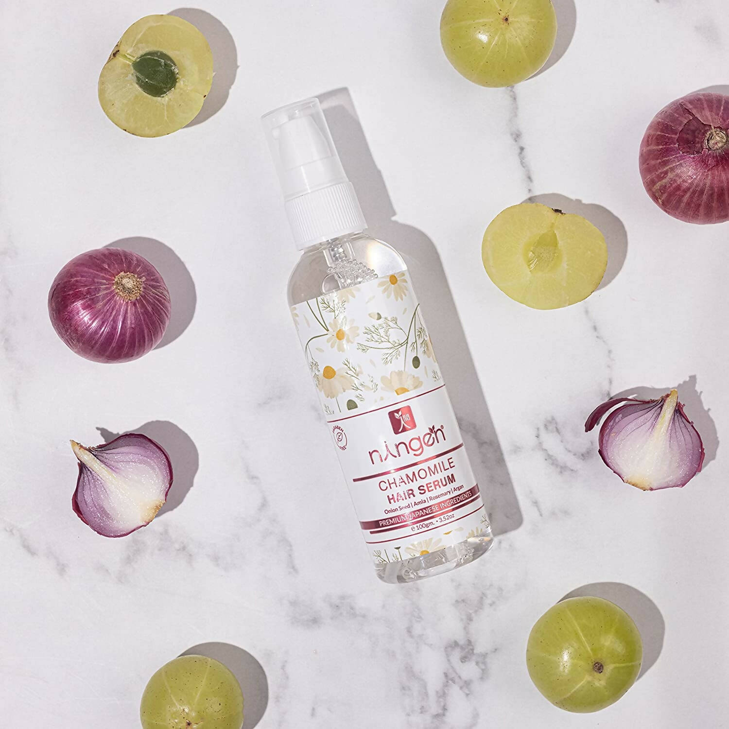 Ningen Chamomile Hair Serum - Swadesiicart