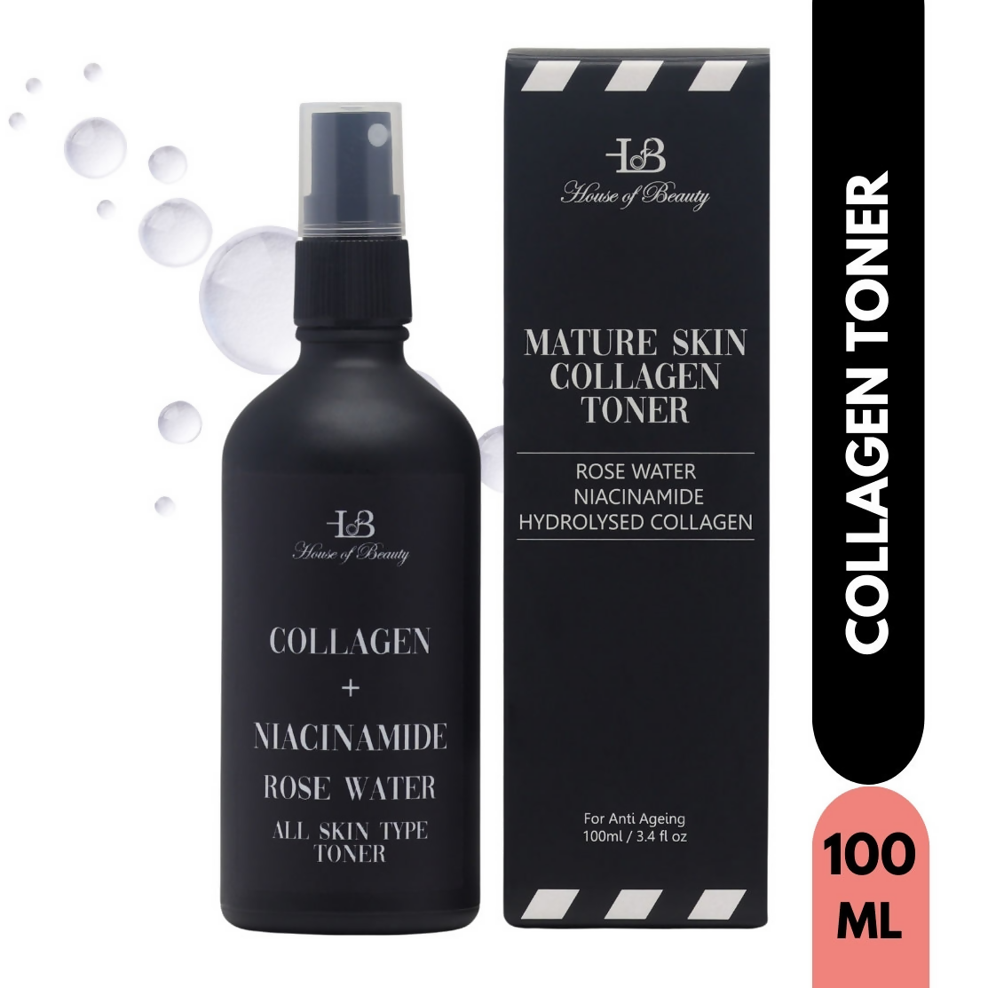 House of Beauty Mature Skin Collagen Toner - Swadesiicart
