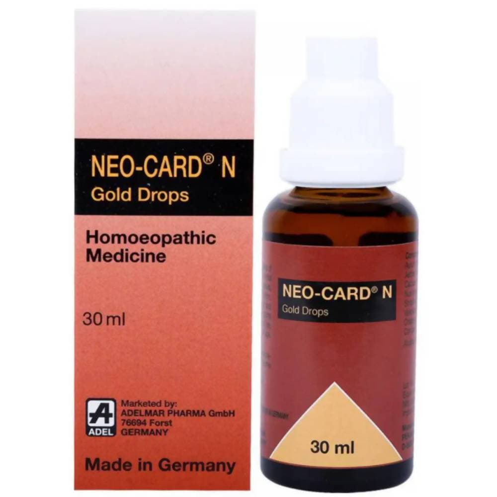 Adel Homeopathy Neo-Card N Gold Drop | Swadesiicart