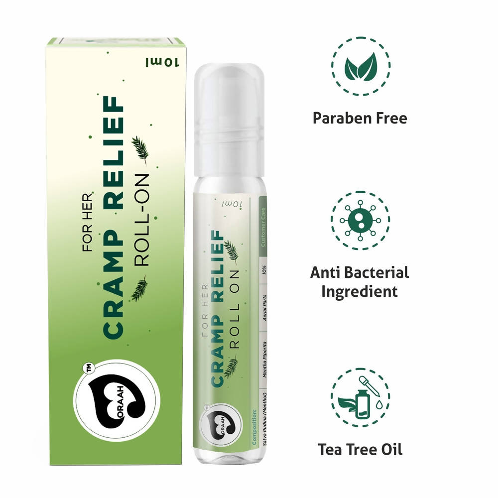Oraah Cramp Relief Roll-On For Her | Swadesiicart