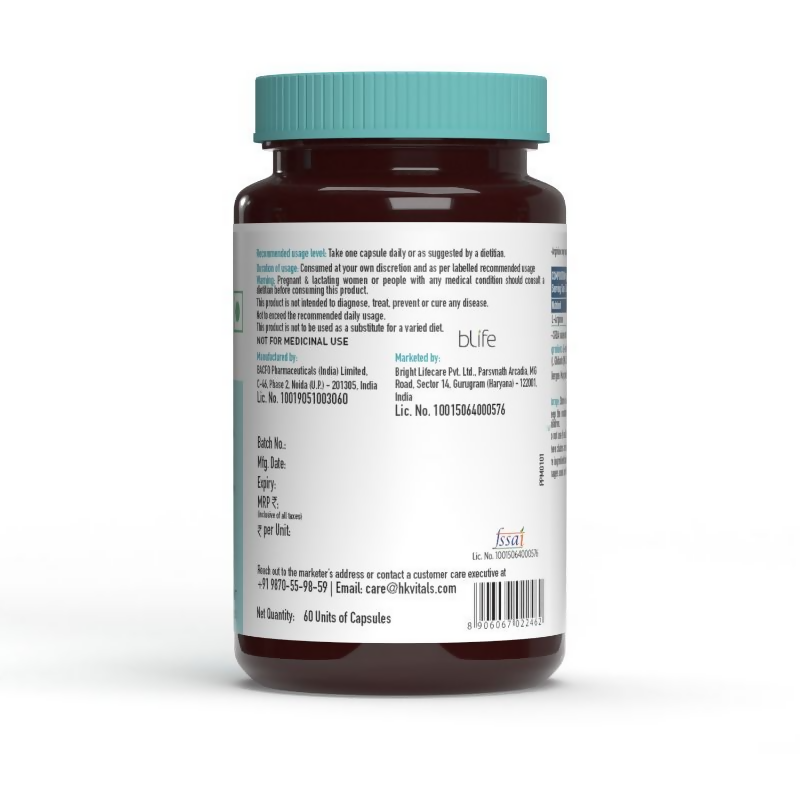 HK Vitals L-Arginine Capsules | Swadesiicart