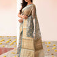 Joban Fashion Grey Pure Banarasi Tissue Saree | Swadesiicart