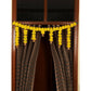 Tied Ribbons Yellow Entrance Hanging Marigold Flowers Bandhanwar Toran Garland with Bells | Swadesiicart