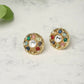Multi Kundan Studs- Ruby Raang | Swadesiicart
