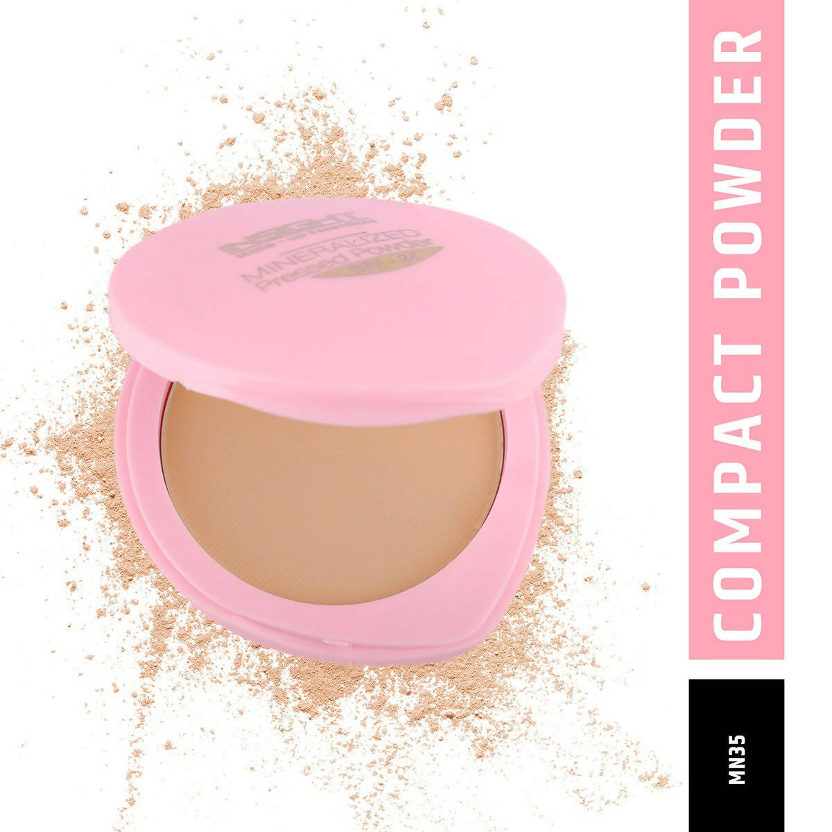 Insight Cosmetics Mineralized Pressed Powder SPF-24 - Mn35 - Swadesiicart