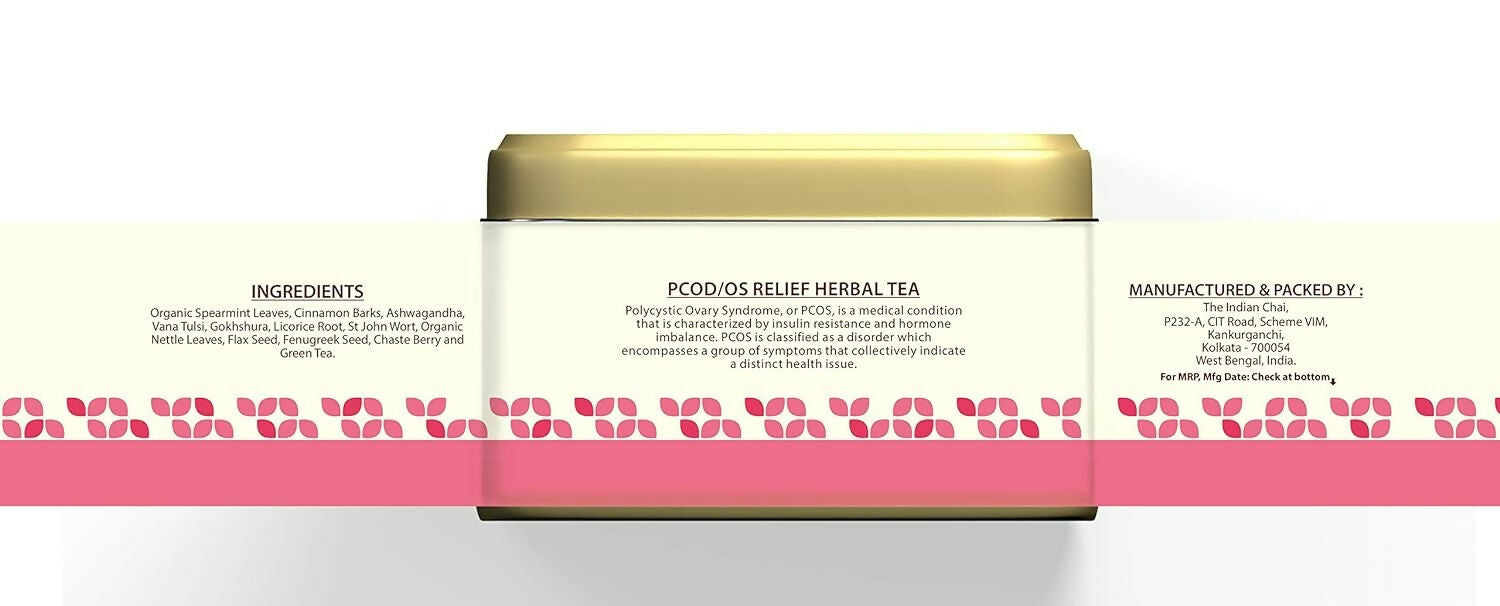 The Indian Chai - PCOS Relief Herbal Tea | Swadesiicart