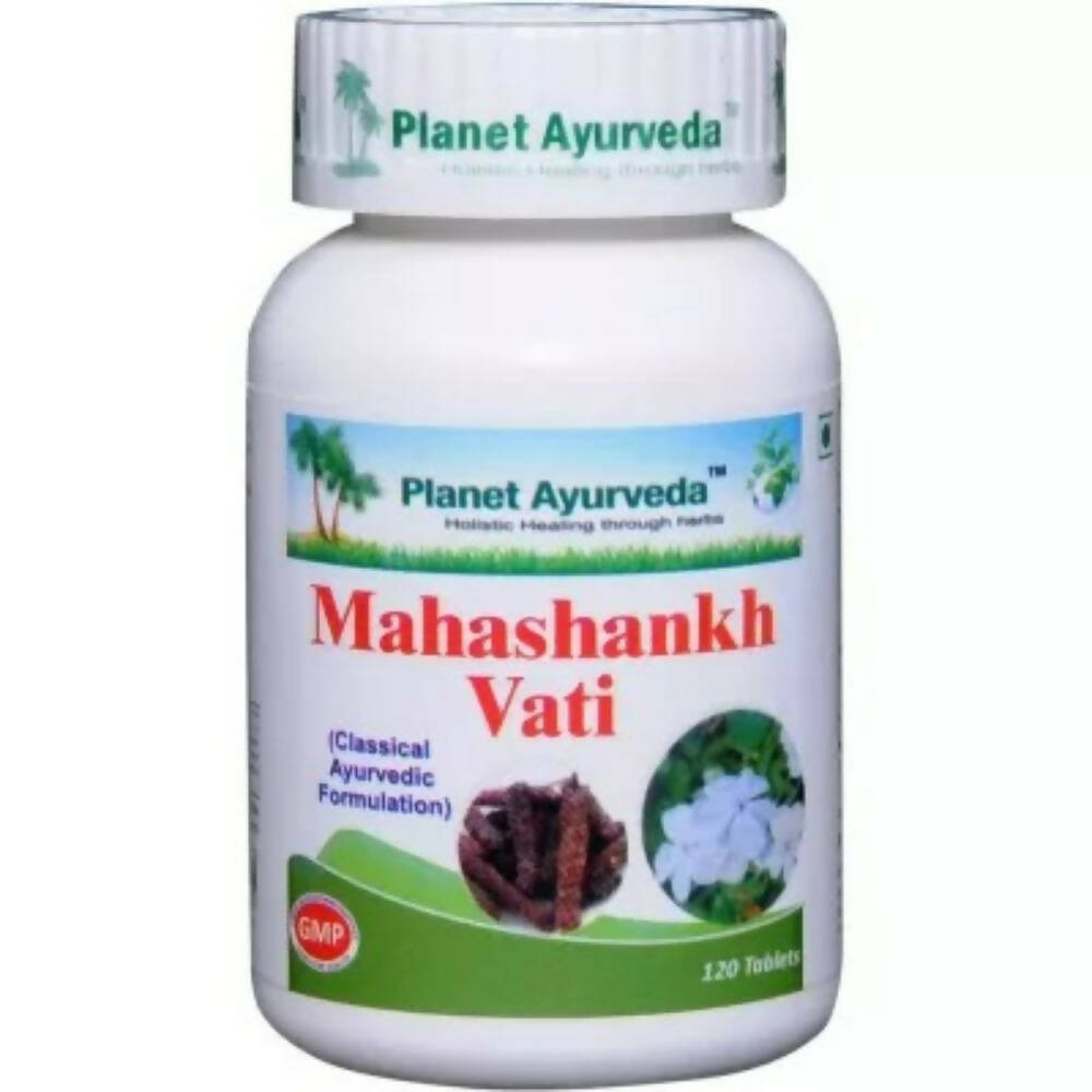 Planet Ayurveda Mahashankh Vati - Planet Ayurveda
