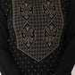 Juniper Women's Black Ethnic Motif Printed Cotton Winter Wear Kurta - Swadesiicart