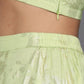 Ahalyaa Women's Traditional Wear Co-ods - Green - Swadesiicart