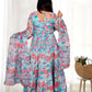 Joban Fashion Sky Kurta Set Organza Sequin Embroidery Work - Swadesiicart
