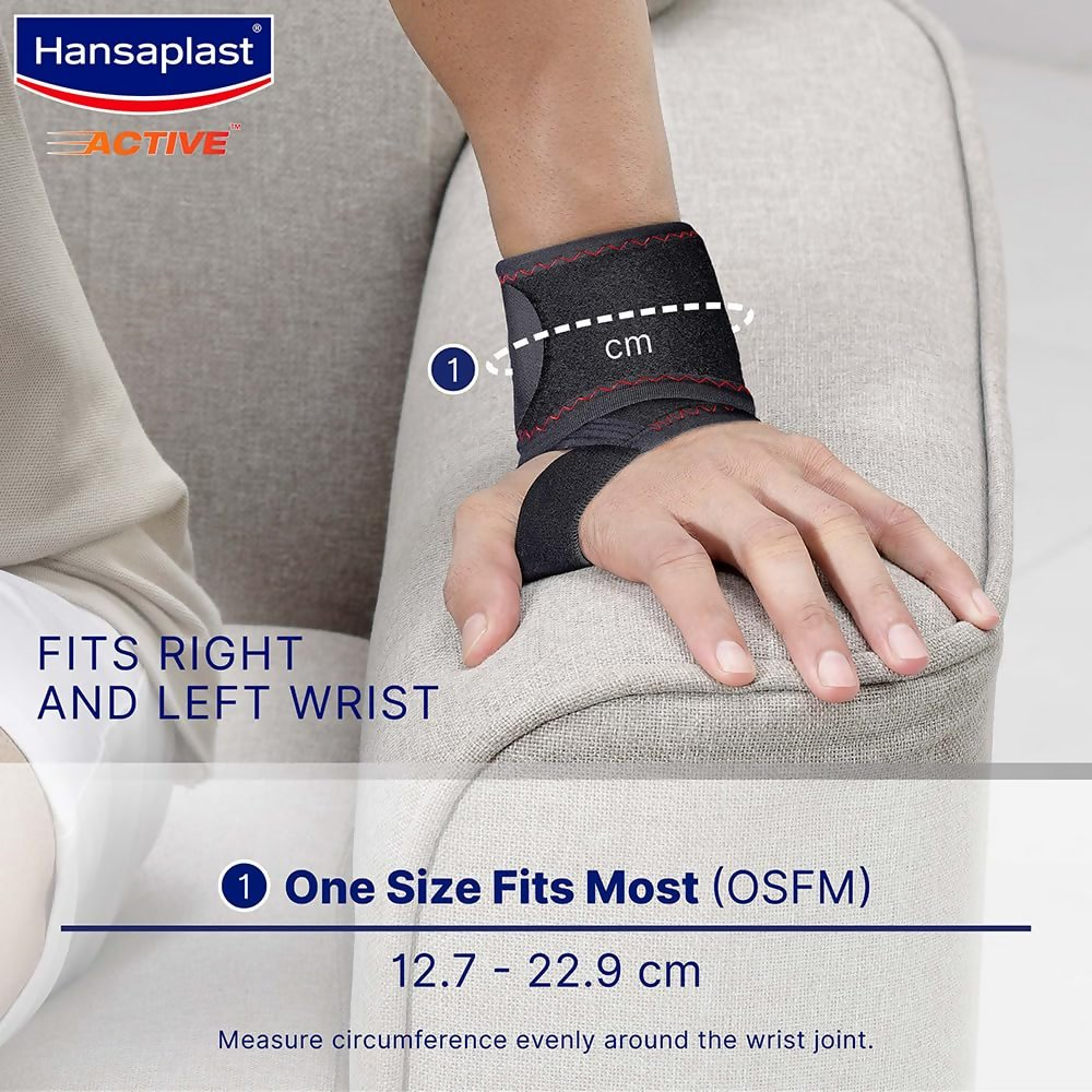 Hansaplast Active Wrist Support for Men & Women | Swadesiicart