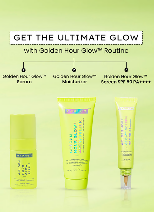 Hyphen By Kriti Sanon Golden Hour Glow Moisturizer | Swadesiicart