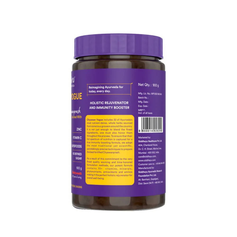 Siddhayu Ayurveda Chyawan Yogue Chyawanprash Sugar Free - Swadesiicart