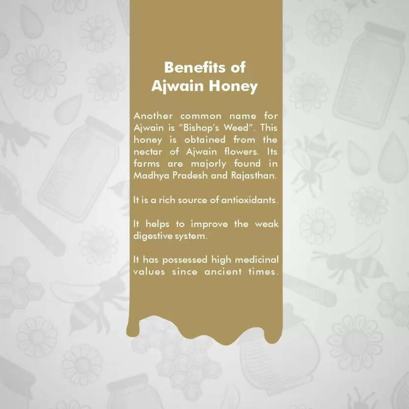 Mudfarm Ajwain Honey - Swadesiicart