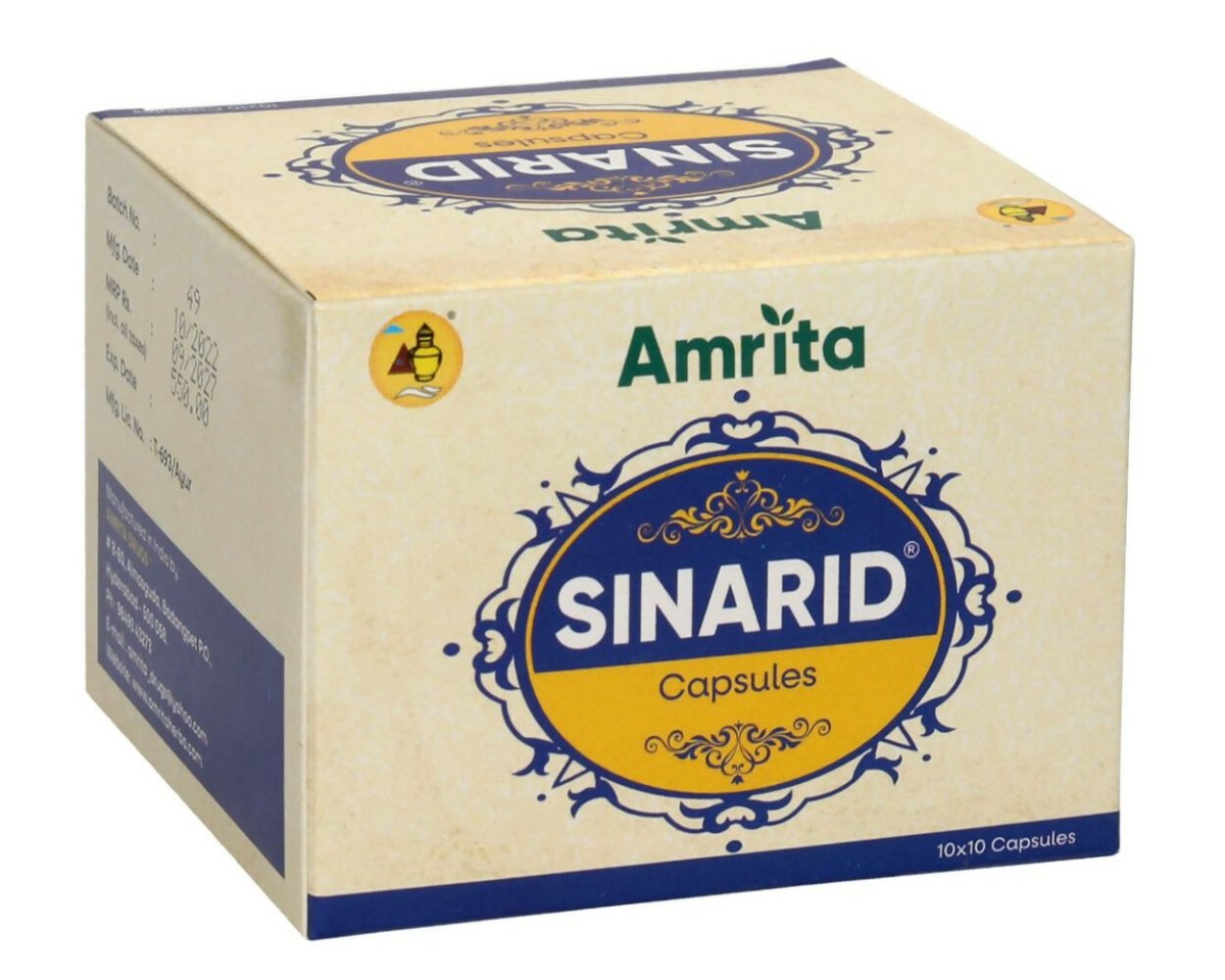 Amrita Sinarid Capsules - Swadesiicart