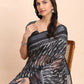 Shree Shyam Fashion Linen Cotton Black Saree