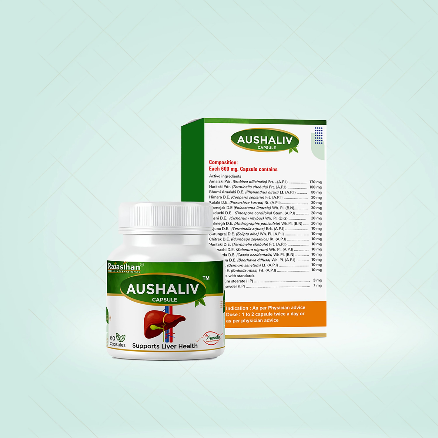 Rajasthan Herbals Aushaliv Capsules | Swadesiicart