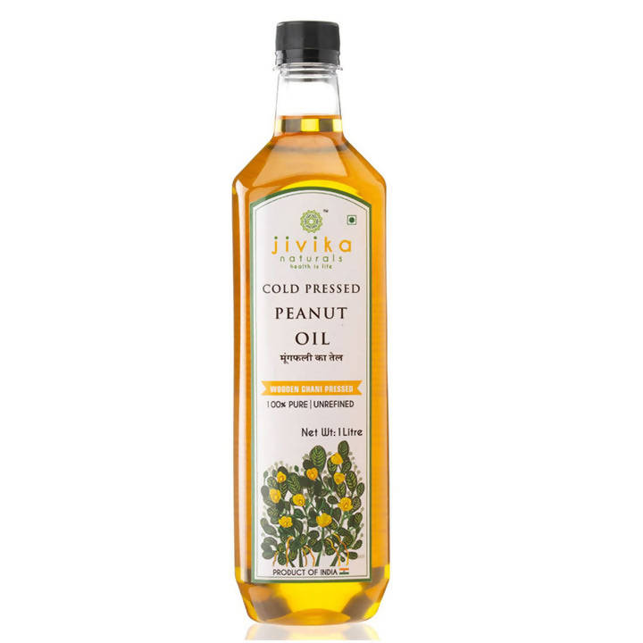 Jivika Naturals Cold Pressed Peanut Oil - Swadesiicart