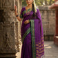 Shree Shyam Fashion Purple Soft Silk Saree
