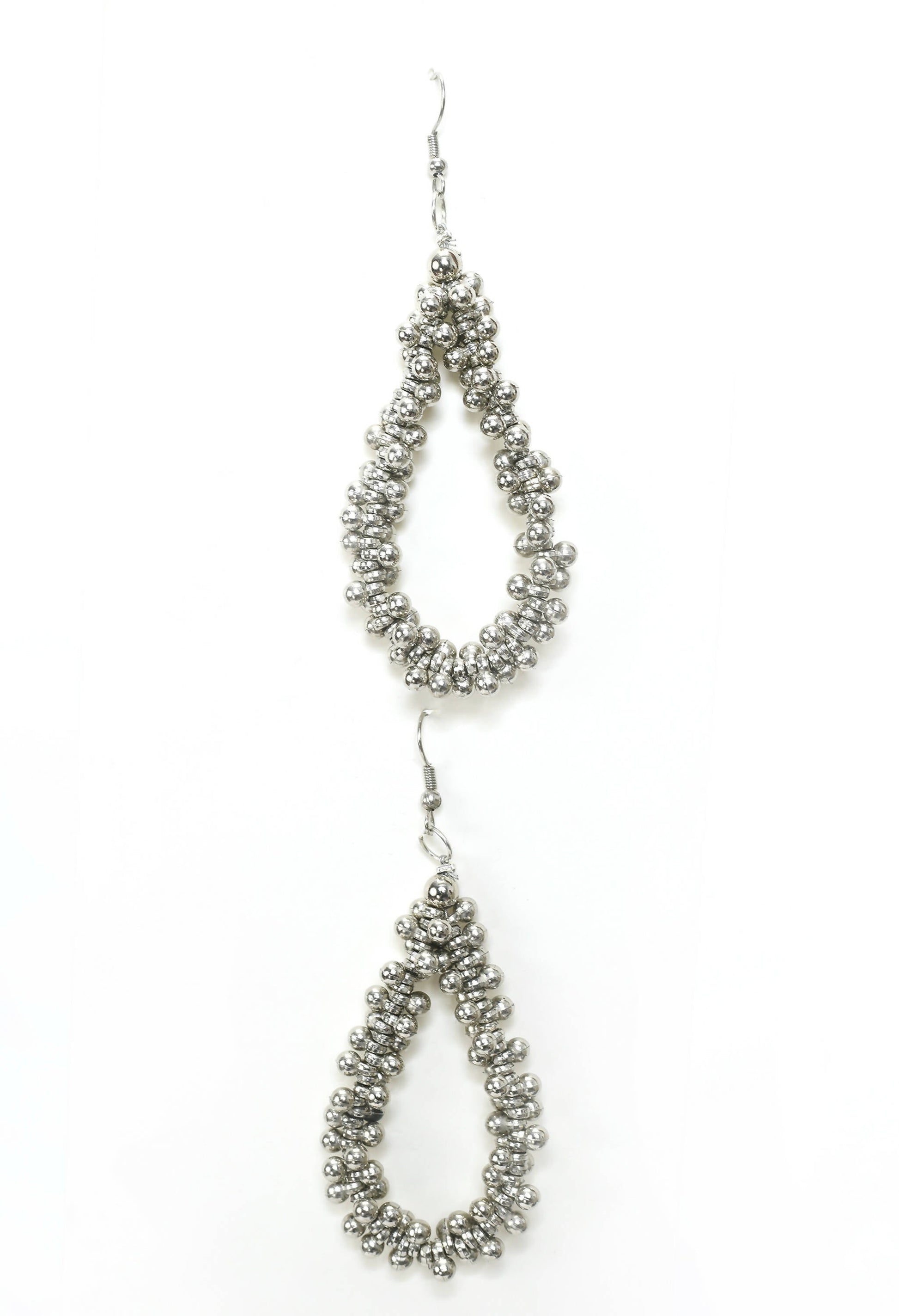 Mominos Fashion Johar Kamal Oxidised Silver-Plated Brass Finish Radha Kishan Long Necklace For Women | Swadesiicart