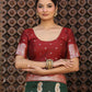 Shree Shyam Fashion Green Silk Saree