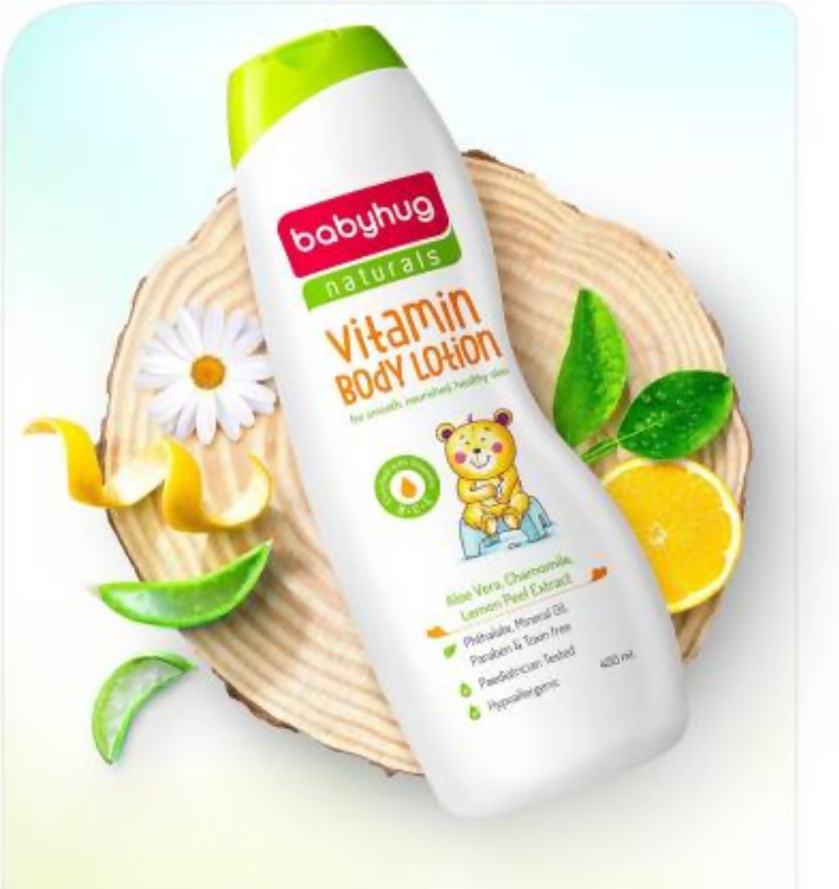 Babyhug Naturals Vitamin Body Lotion - Swadesiicart