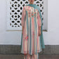 Janasya From Style Master Georgette Floral A-Line Kurta Set | Swadesiicart