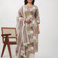 Janasya Regular Cambric Multicolour mix match Notch Neck Set - Swadesiicart