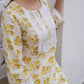 Janasya Straight Cambric Off White Floral Notch Neck Kurta & Bottom | Swadesiicart