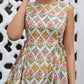 Janasya Light Green Cambric Ethnic Motifs Kurta & Bottom | Swadesiicart