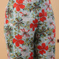Janasya A-Line Cambric Blue Floral V-Neck Kurta & Bottom - Swadesiicart