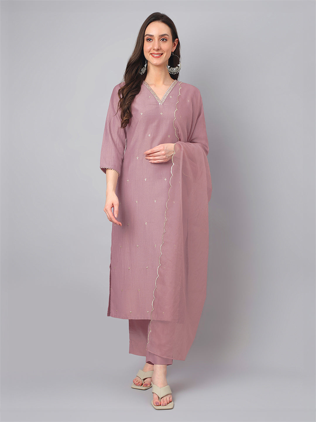 Janasya Bright Regular Kurta Set | Swadesiicart