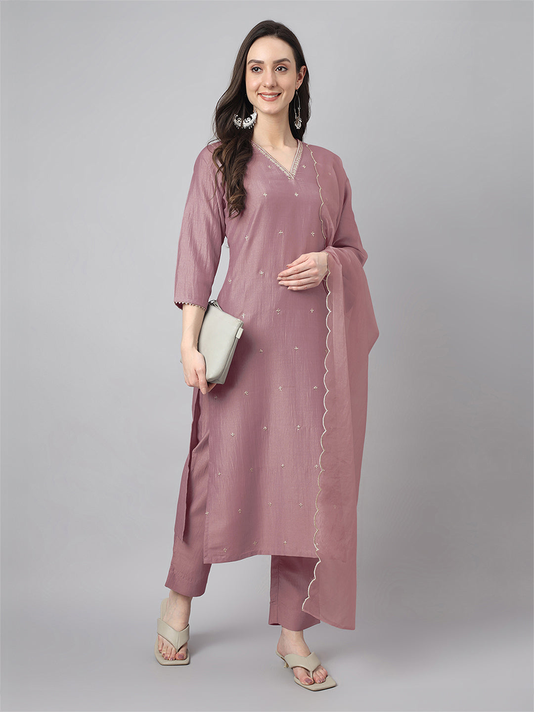 Janasya Bright Regular Kurta Set | Swadesiicart