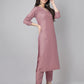 Janasya Bright Regular Kurta Set | Swadesiicart